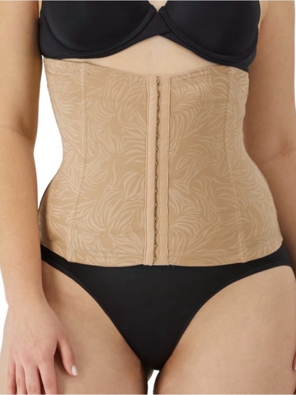 Bundle: 2 Maidenform Shapewear Waist Cinchers in Tan